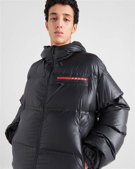 prada light puffer jacket|Prada re nylon puffer jacket.